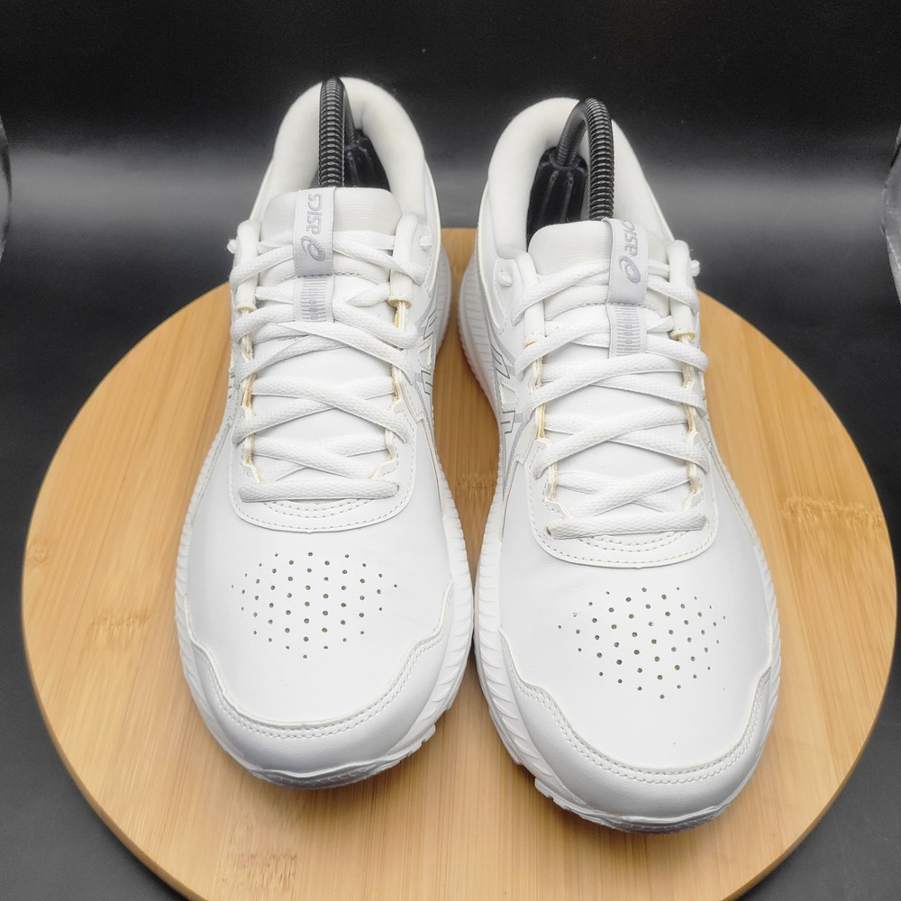 Asics Gel-Contend SL White Walking Shoes Womens 10 Sneakers 1132A057 - Picture 2 of 8